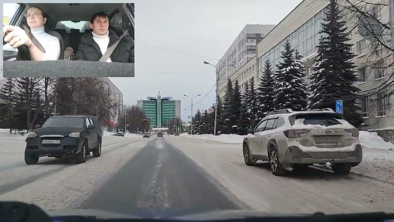 Готовимся к экзамену с Дарьей. Занятие по городу, экзамен в черниковке.