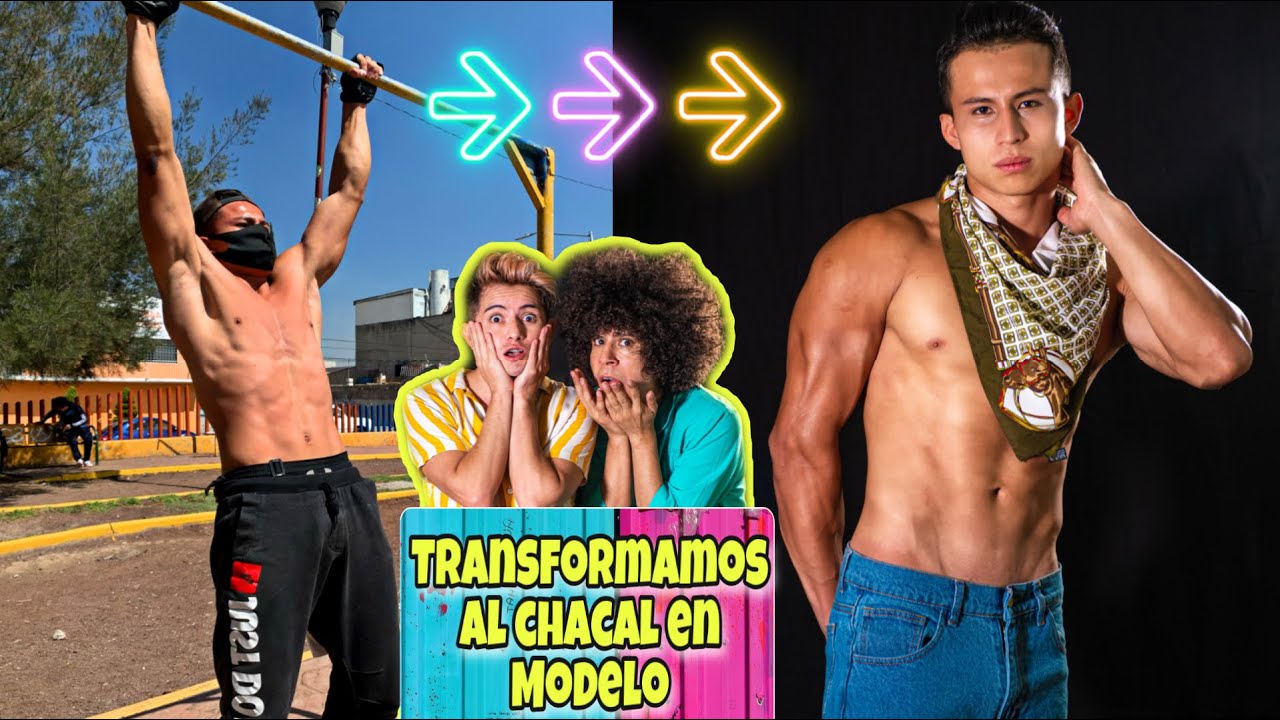 CONOCI A UN CHAVO en las barras y lo TRANSFORMÉ en MODELO | Damian Cervantes