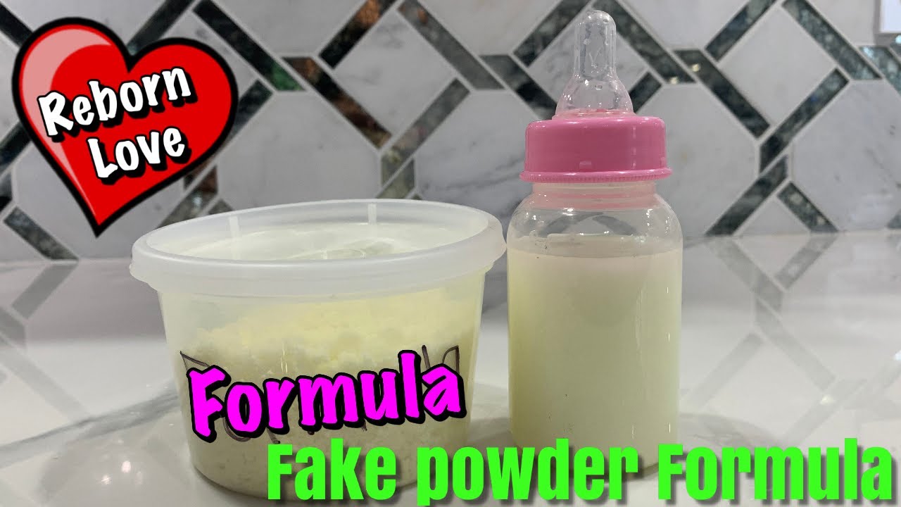How To Make Formula for Reborn Dolls DIY Fake Reborn Formula