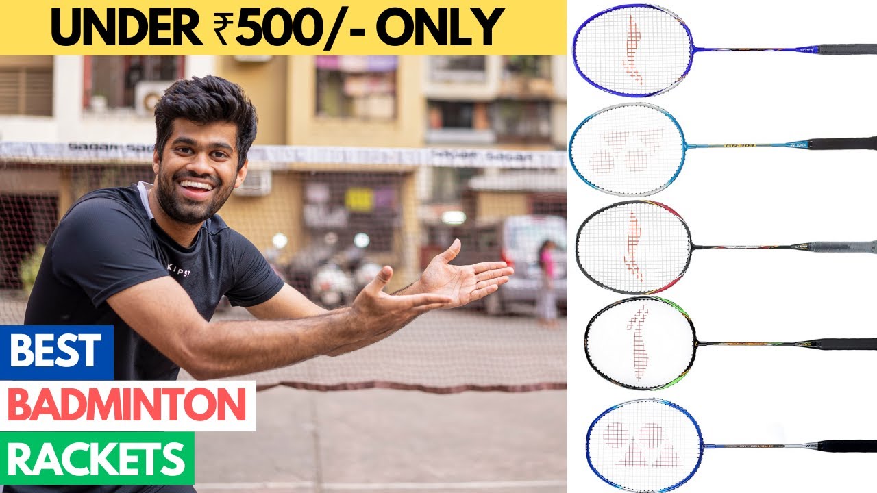 Best Badminton Rackets Under ₹500/-