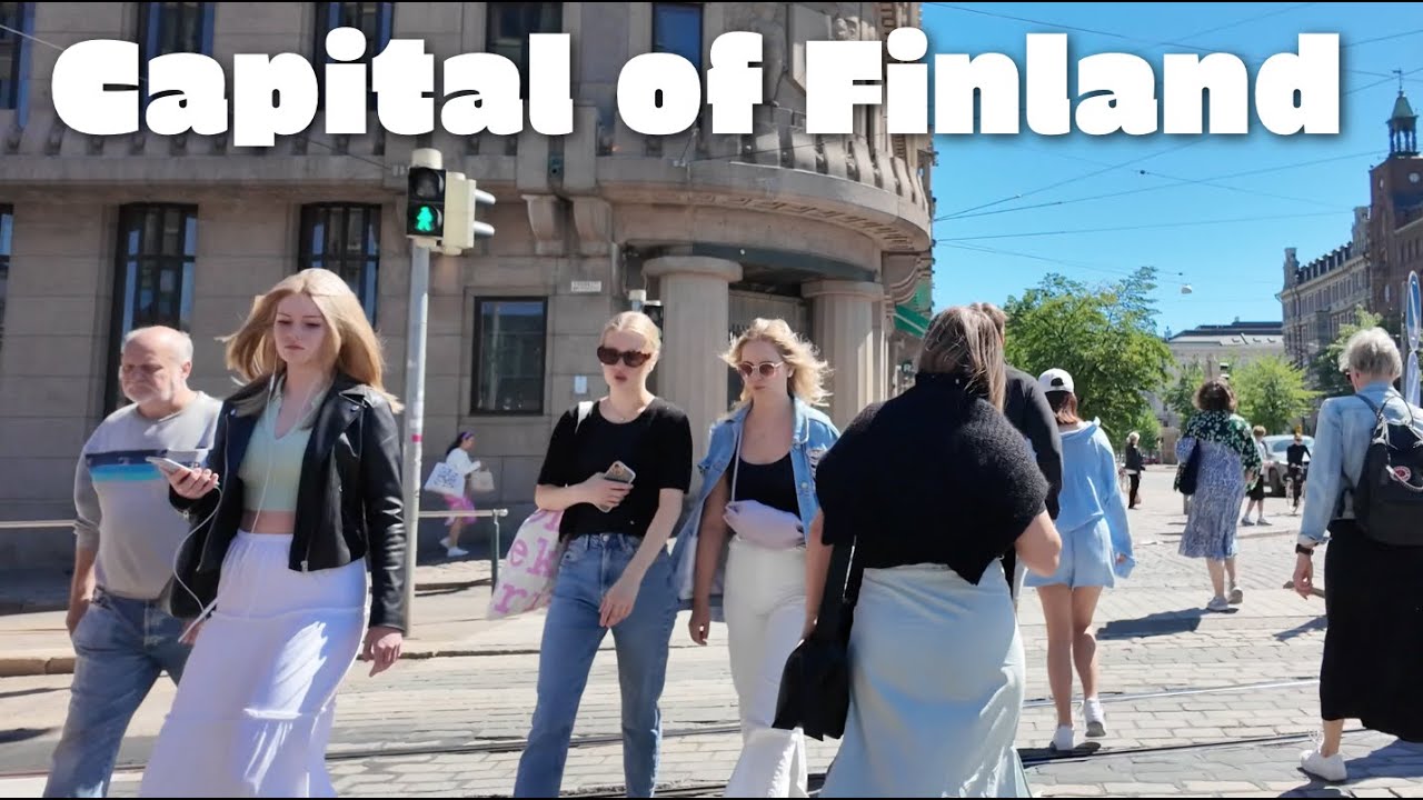 Finnish Summer Walk Helsinki