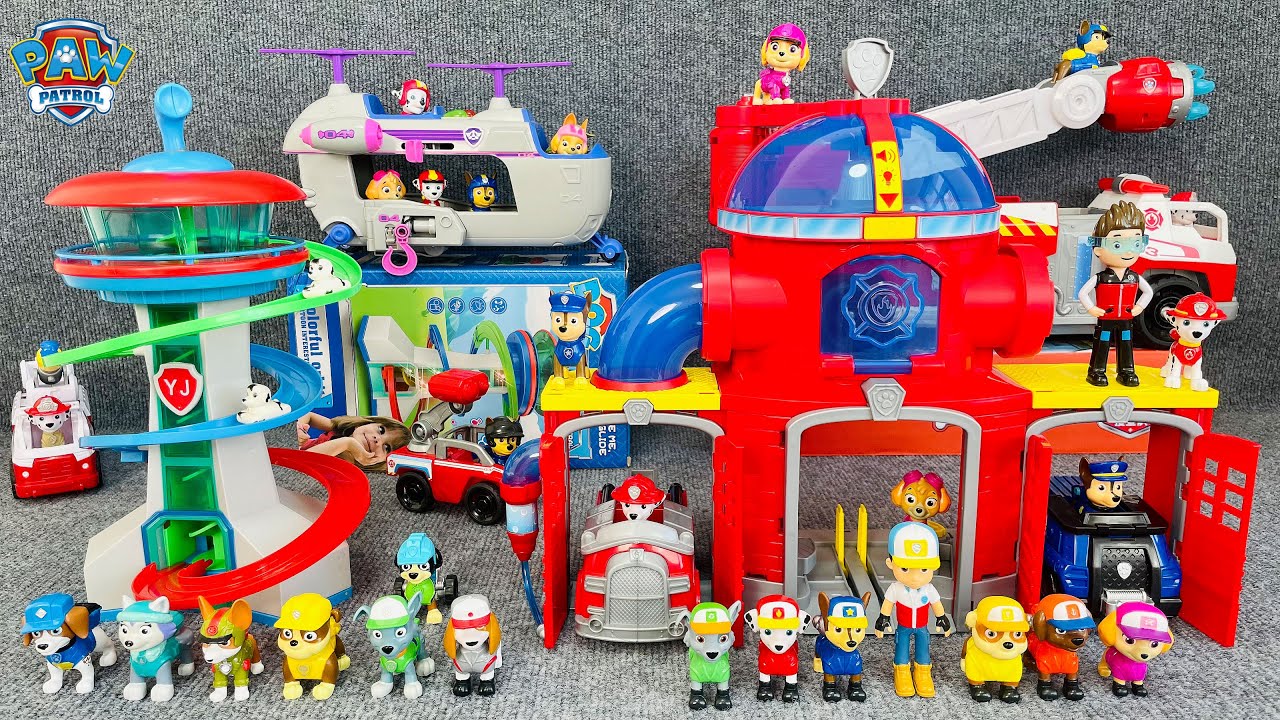20 Minutes Satisfying with Unboxing Paw Patrol Fire Rescue Toys Collection ASMR | Review Toys