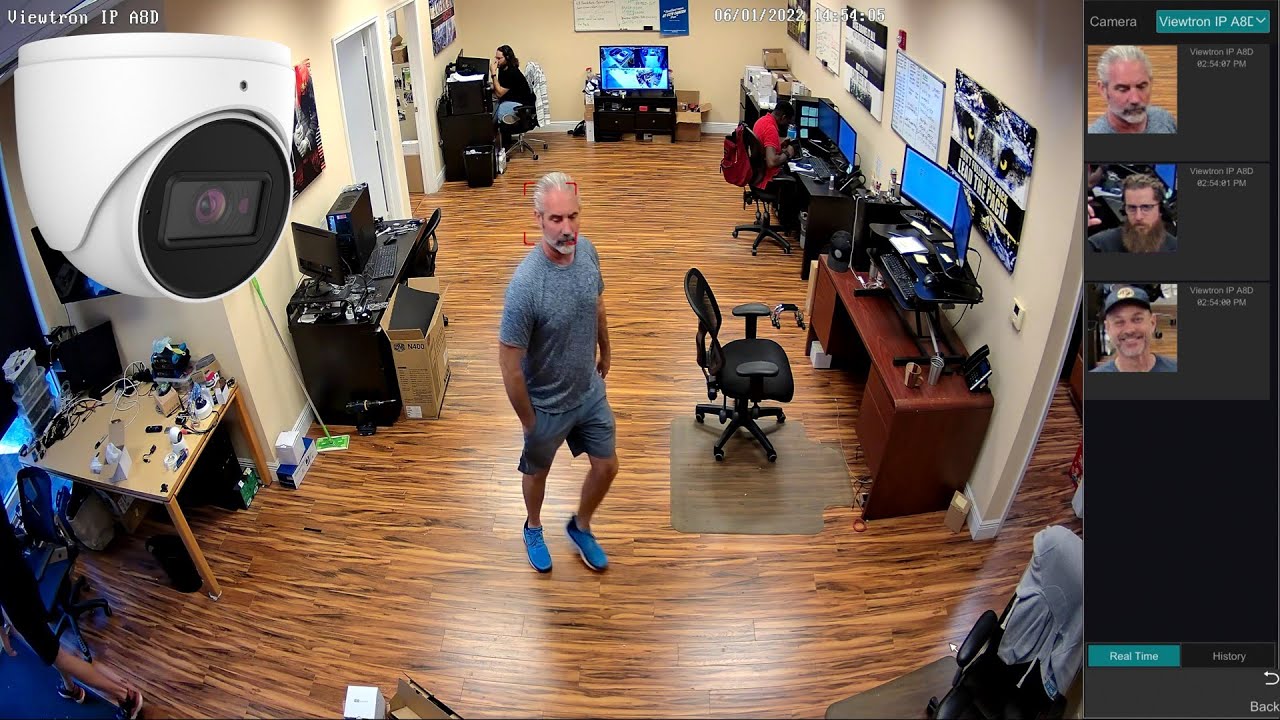 Facial Recognition Security Camera AI Software Setup