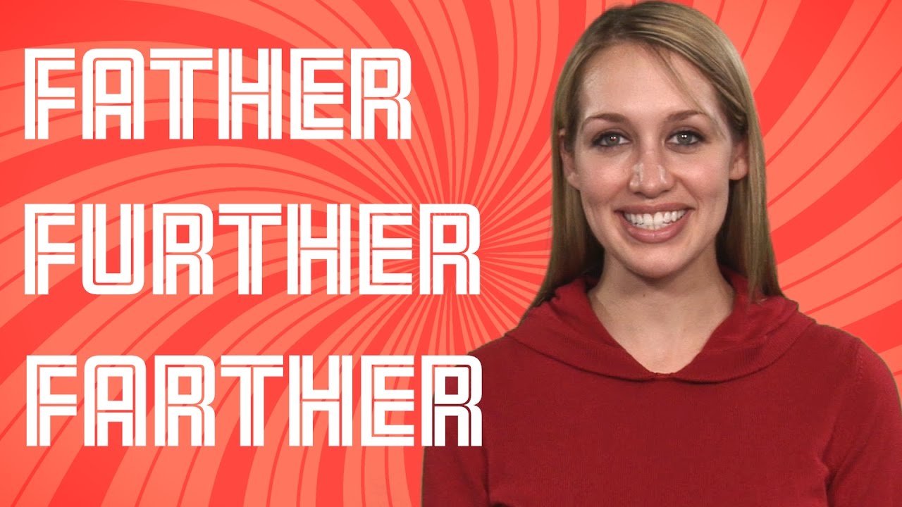 How To Pronounce FATHER, FURTHER & FARTHER - Can you tell the difference? esl 英会話 toefl 英単語 英語 toeic