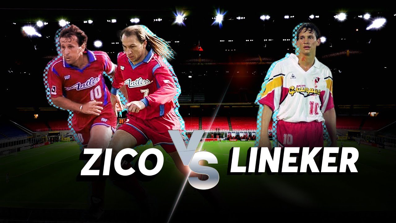 ZICO vs GARY LINEKER - Hat-trick do Galinho e show do Alcindo (Kashima Antlers 5 x 0 Nagoya Grampus)