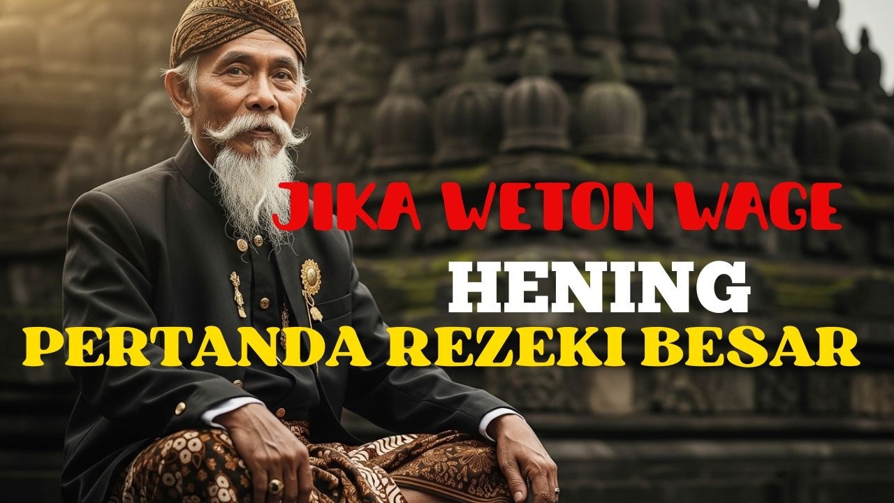 Saat Wage Mengalami Hening, Pertanda Jiwa Sedang Disiapkan Untuk Berkah Besar!