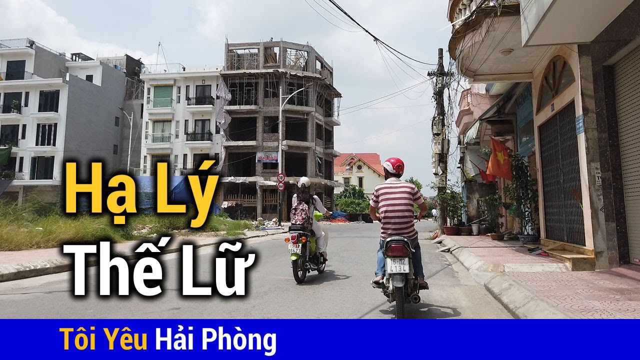 Xây dựng (Quá Nhanh) ở phố Hạ Lý và Thế Lữ | Cách chụp ảnh ở phố đi bộ sông Tam Bạc tại Hải Phòng