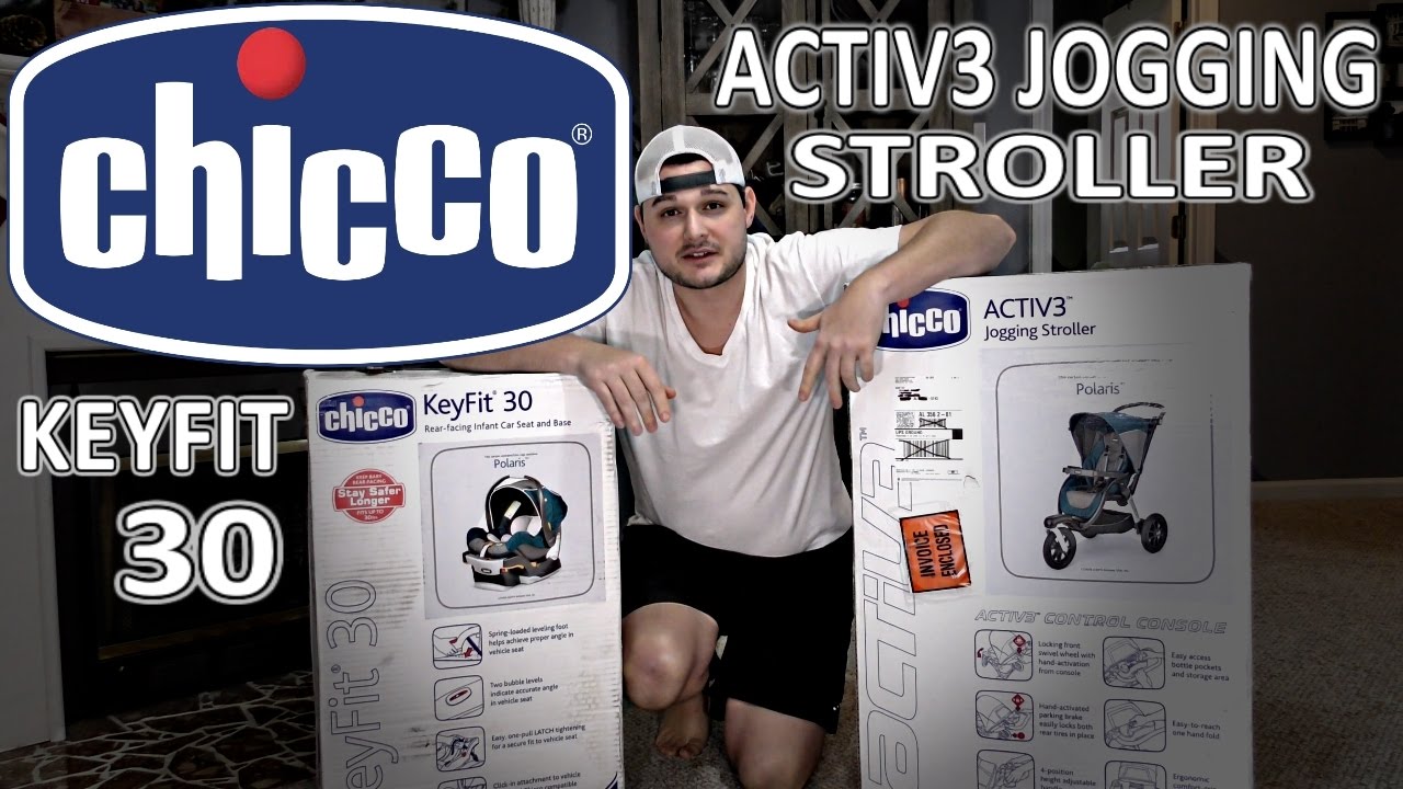 Распаковка прогулочной коляски Chicco Activ3 и KeyFit 30.