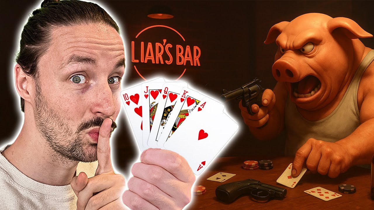 IK SPEEL VALS TIJDENS LIAR'S BAR POKER!?