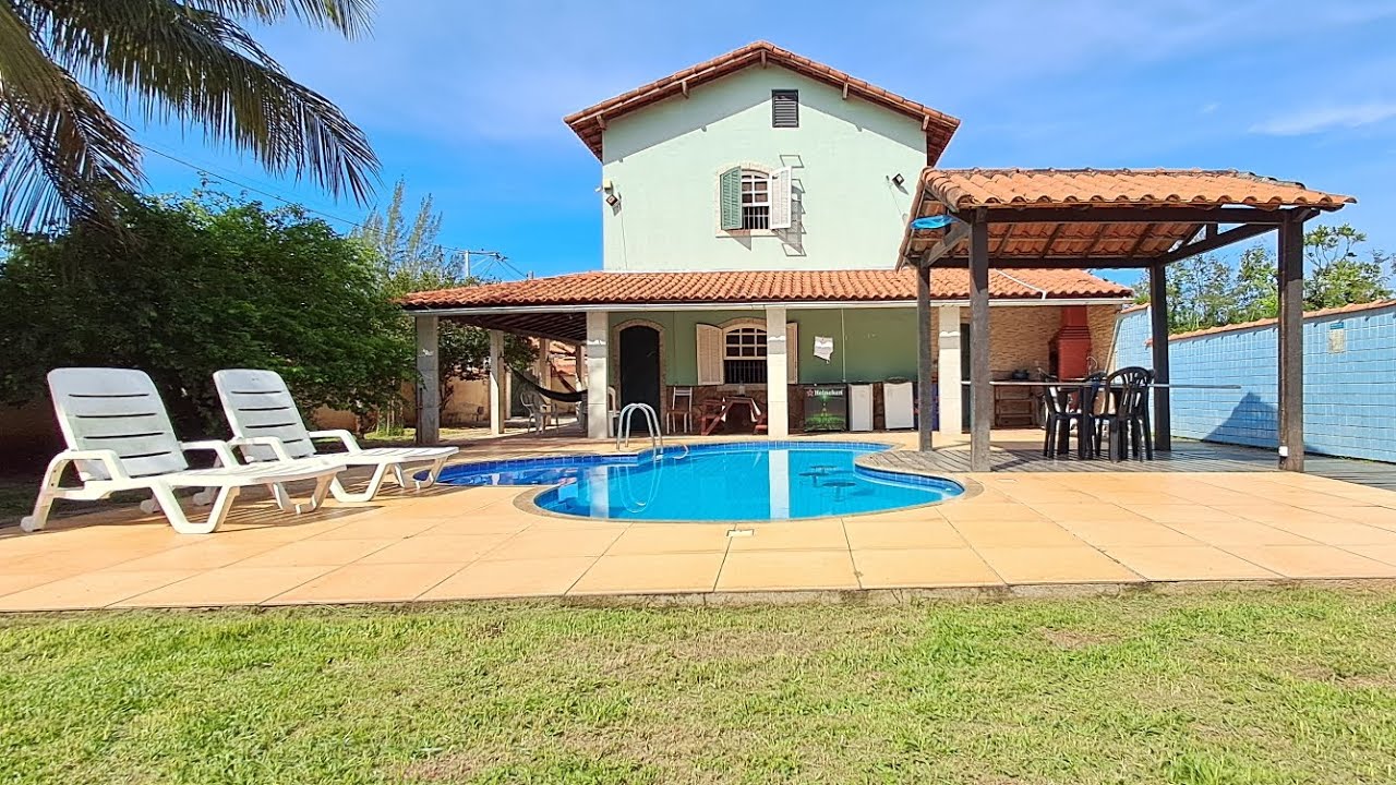 370 MIL CASA DUPLEX 4 QUARTOS PISCINA ÁREA GOURMET À VENDA JACONÉ SAQUAREMA-RJ