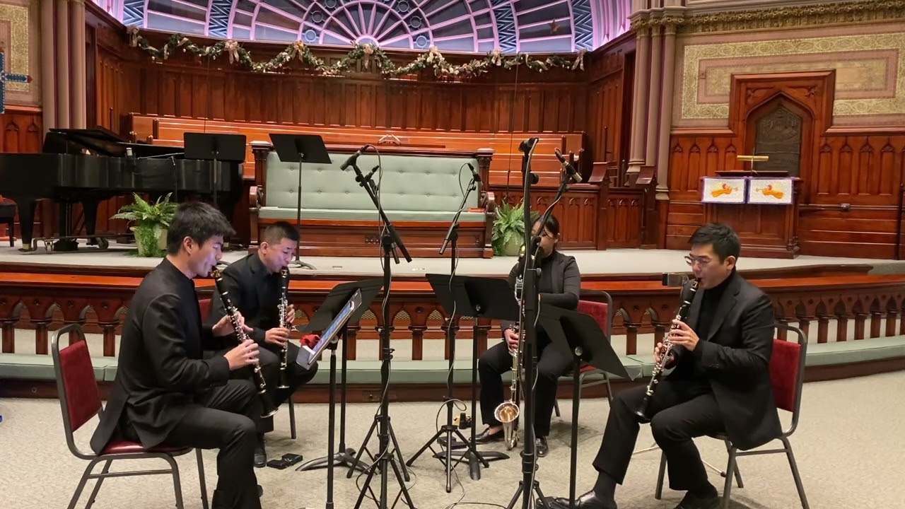 Meridian Clarinet Quartet: Nutcracker Suite - Trepak (Arr. Alexandre Chabod) | Live Performance