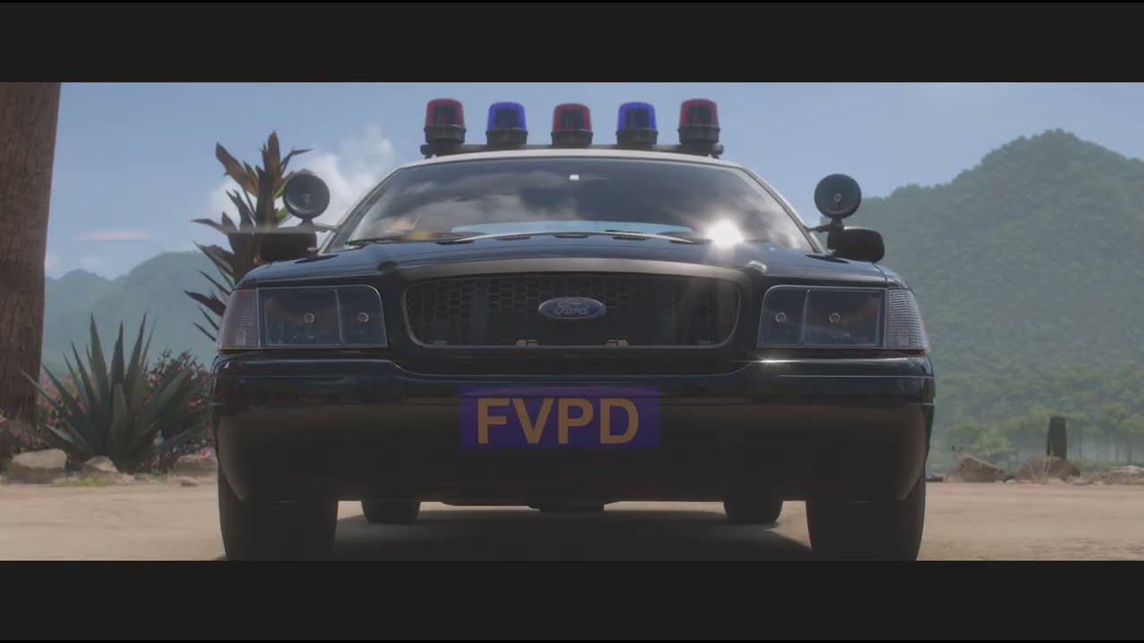 Forza Horizon 5 2010 Ford Crown Victoria Police Interceptor walk around and test drive
