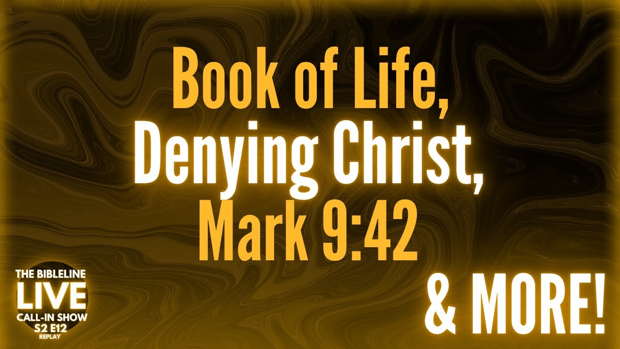The BibleLine LIVE Show S2 E12 Replay
