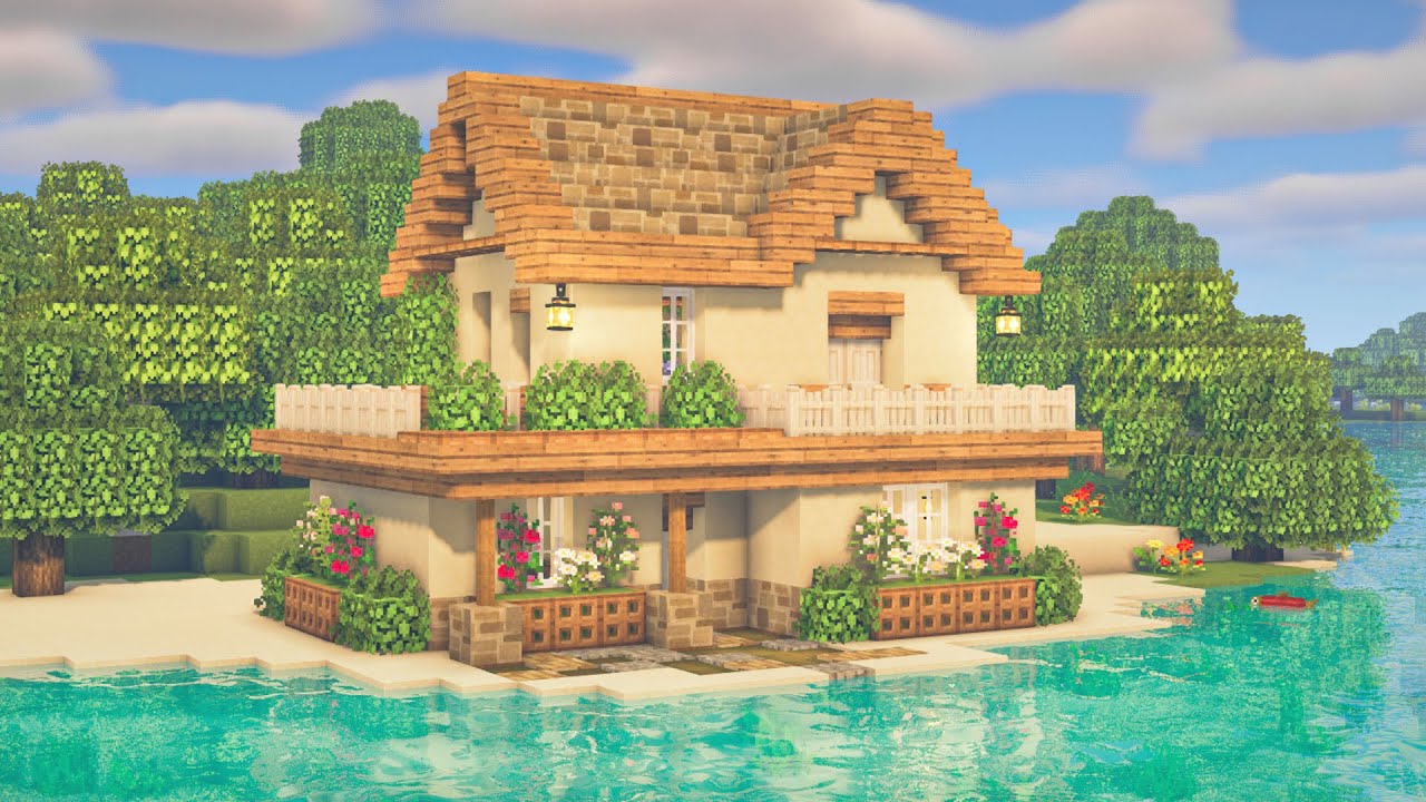 Minecraft | How to Build a Beach House / Mizuno's 16 Craft