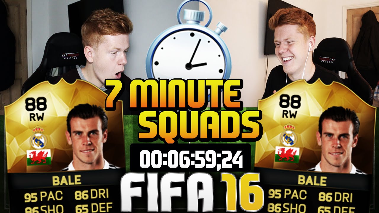 FIFA 16: СОБИРАЕМ СОСТАВ ЗА 7 МИНУТ С INFORM БЕЙЛОМ!! &mdash; Скоростной сбор состава