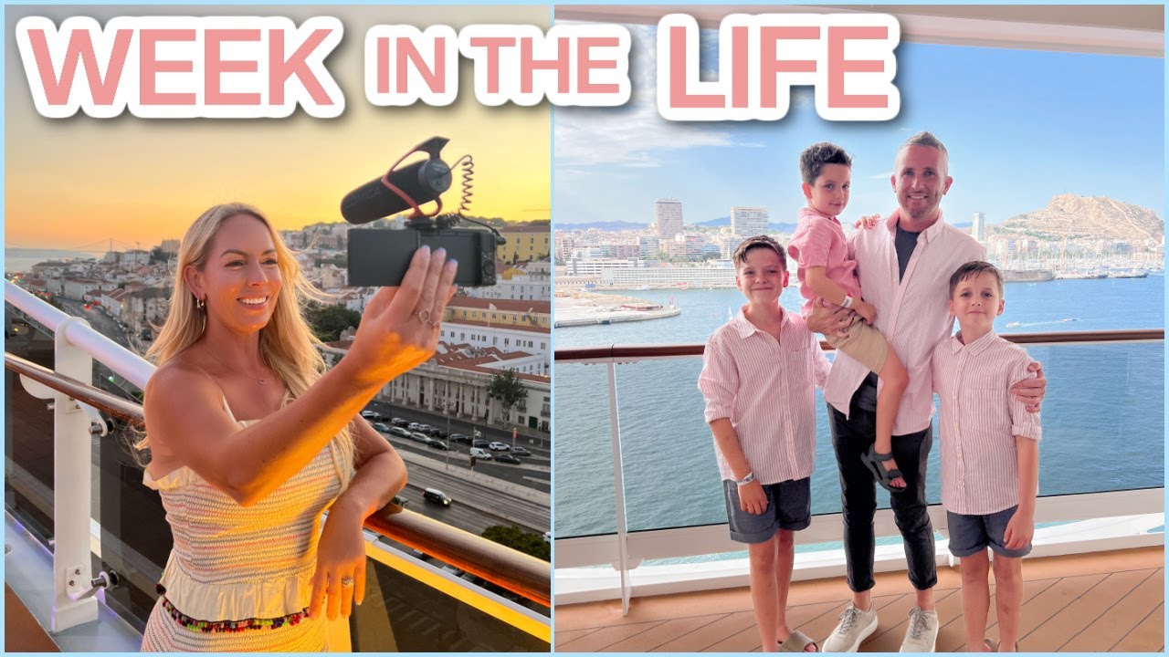 A WEEK IN THE LIFE + TRAVELLING WITH KIDS. CRUISE VLOG PART 2