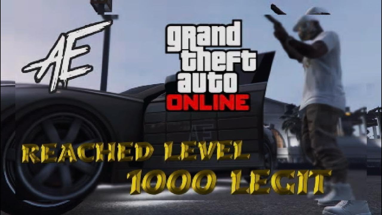 REACHING LEVEL 1000 LEGIT! GTA 5 ONLINE (RANK 1000)