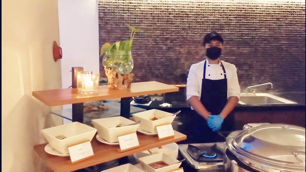 Simple Buffet Breakfast at Golden Tulip Jineng Resort Bali