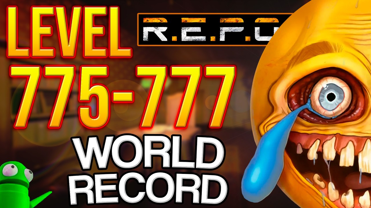 R.E.P.O. Solo World Record Level 775-777 | A MONSTER AVALANCHE!💀