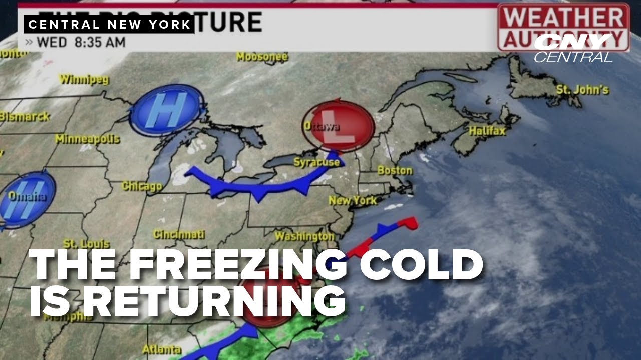 The freezing cold is returning soon, but when?