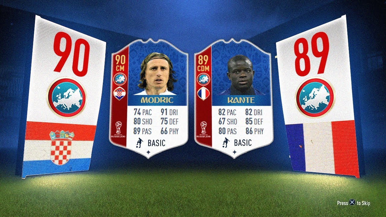 90 MODRIC & 89 KANTE WORLD CUP UPGRADES! - FIFA 18 Ultimate Team