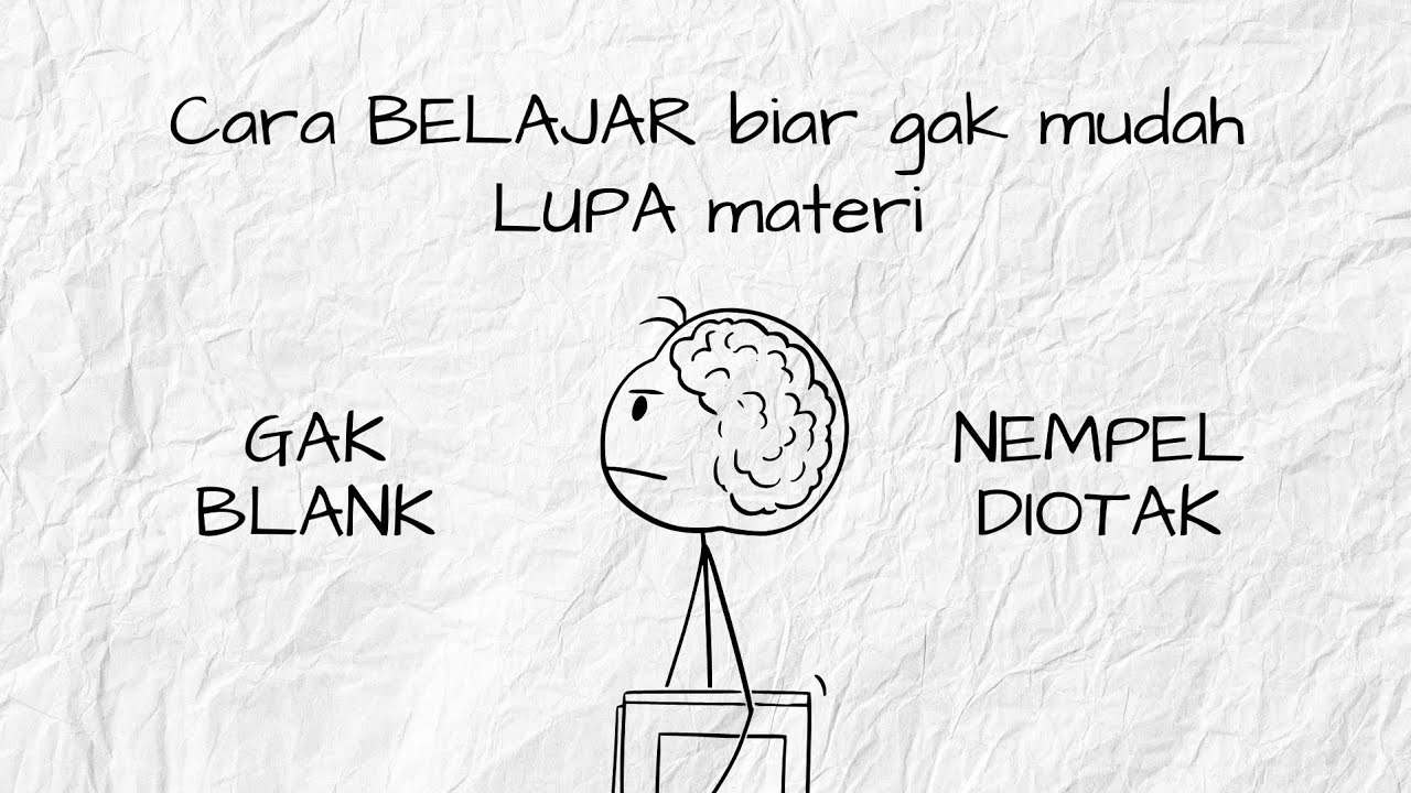 Belajar Biar Gak Lupa Materi itu Simpelnya Gini