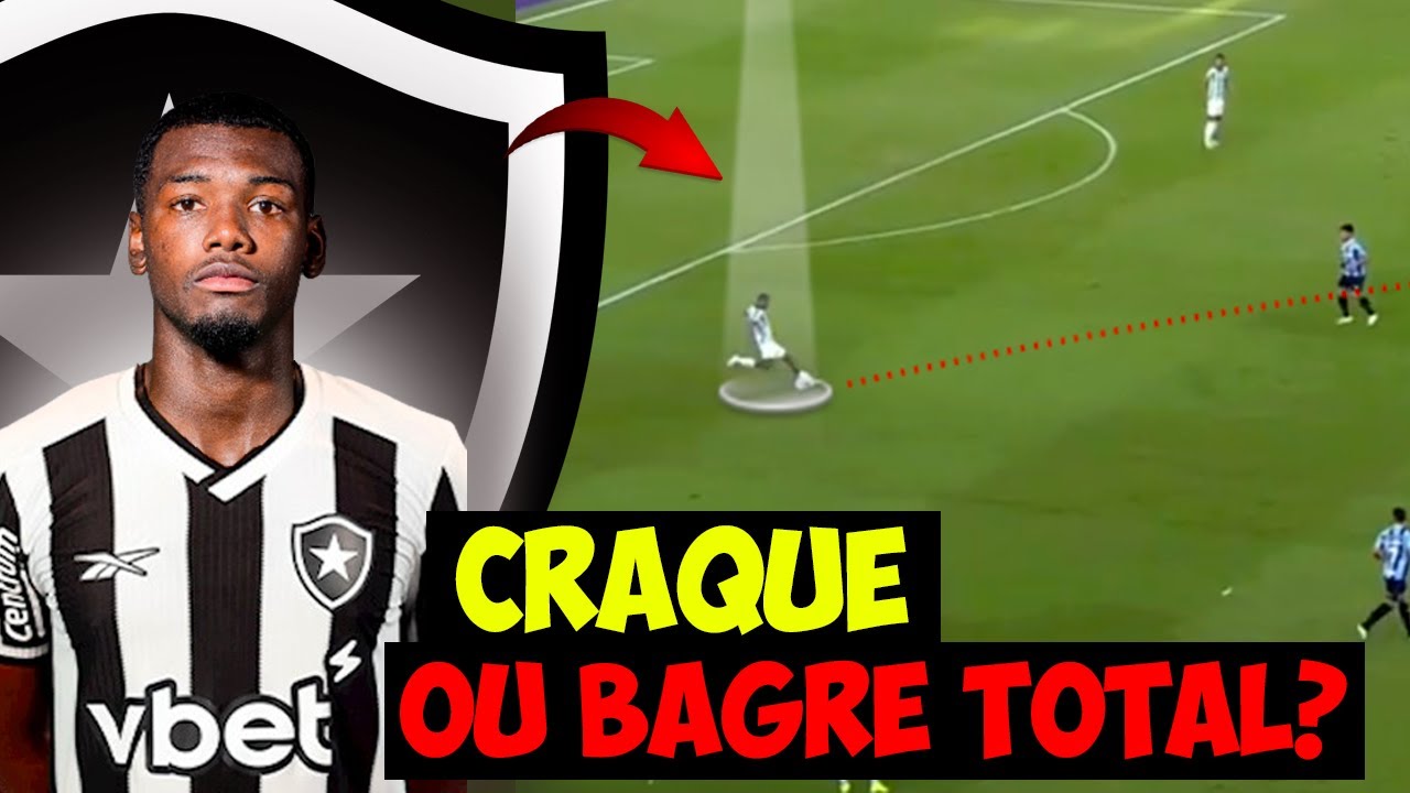 COMO JOGA ABNER REFOR&Ccedil;O DO BOTAFOGO PRA 2025!