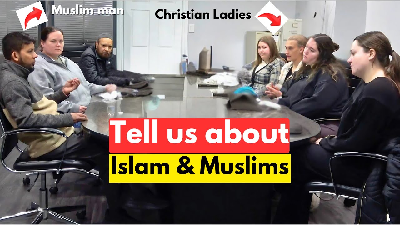 5 Christian Ladies Visit our Masjid - Ask Question after Question