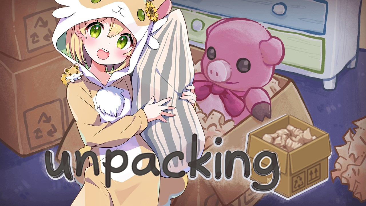 ❀Unpacking #2 ❀ Come to my chill stream!