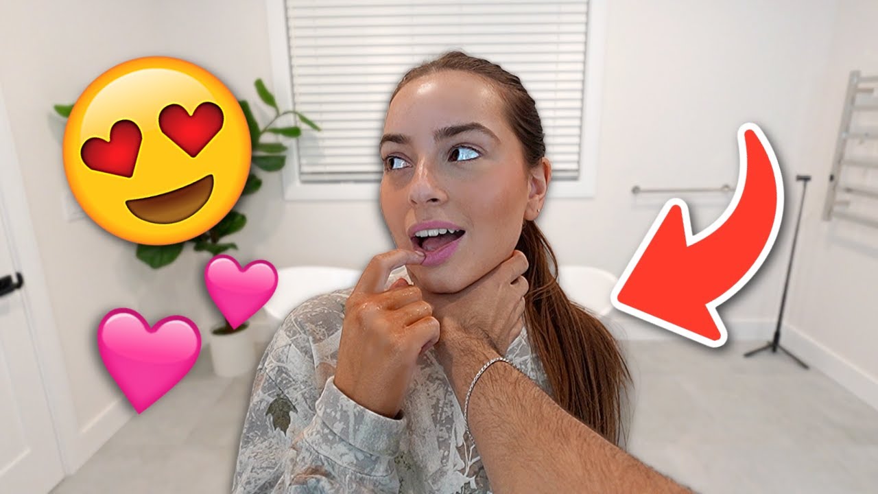 Constantly Grabbing My GIRLFRIEND'S NECK To See Her Reaction! *GONE RIGHT*