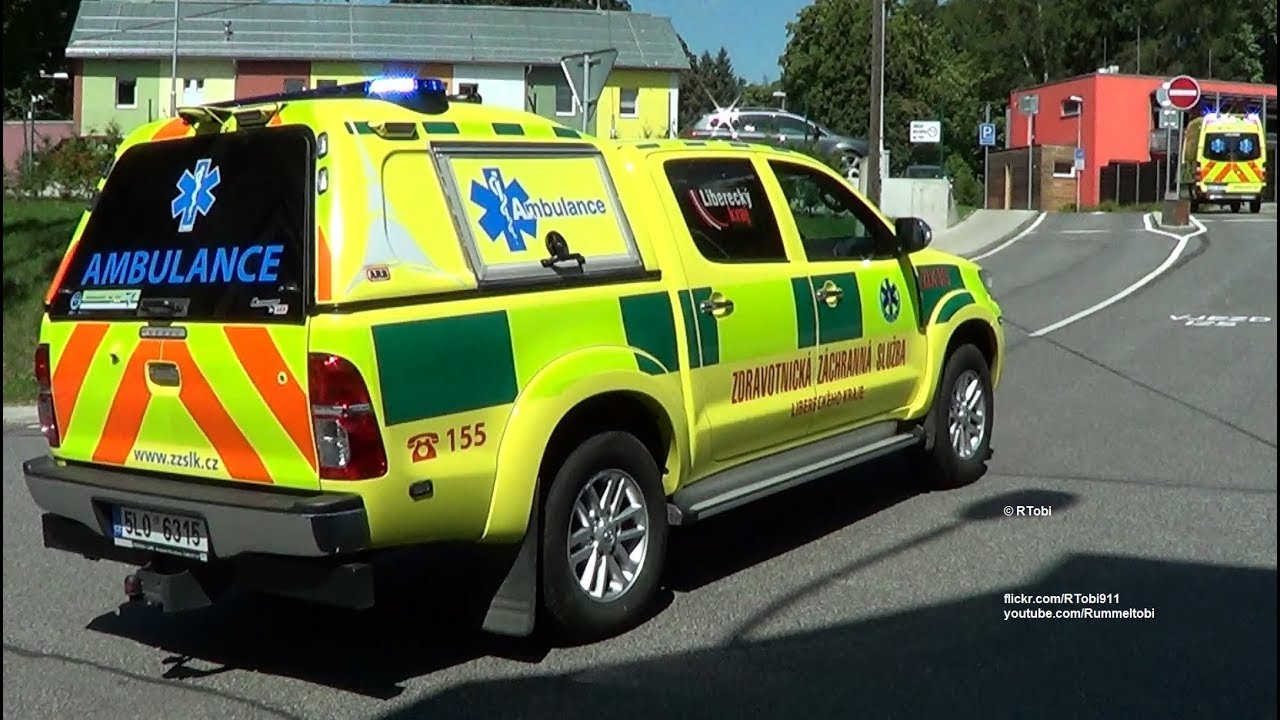 Jablonec nad Nisou/ Liberec Region EMS response compilation [CZ | 8.8.2016]