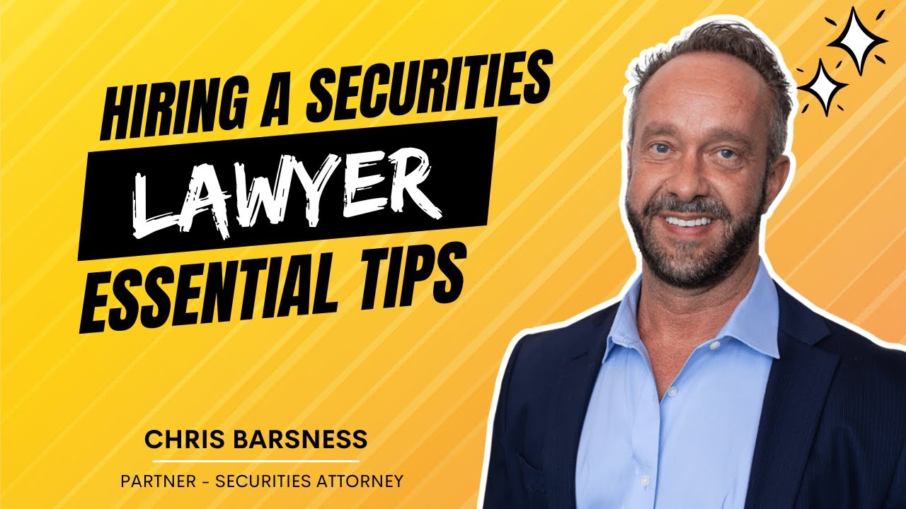What to look for when hiring a securities, syndication, or fund lawyer.
