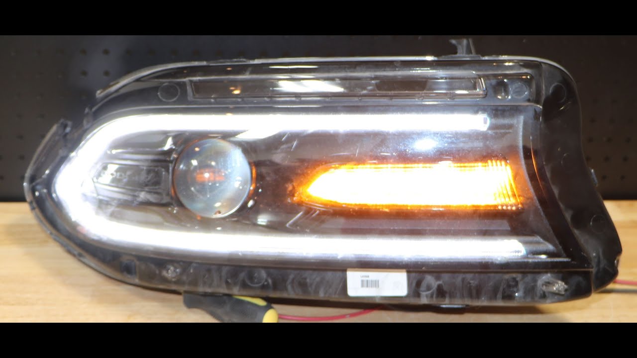 How To Test and Teardown a 2015-2020 Dodge Charger OEM Xenon Headlight