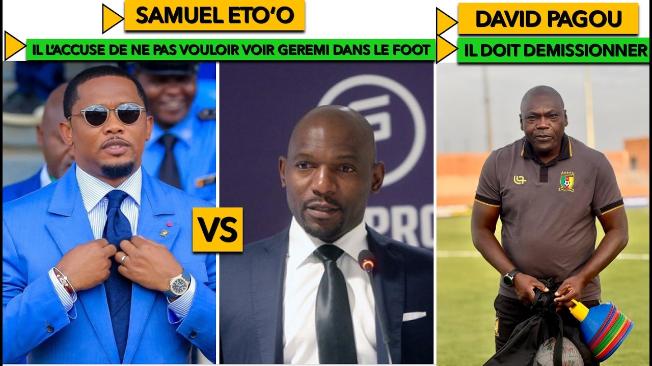 IL ACCUSE ETO'O DE NE PAS VOULOIR VOIR NJITAP DANS LE FOOT | IL DEMANDE LA DEMISSION DE PAGOU