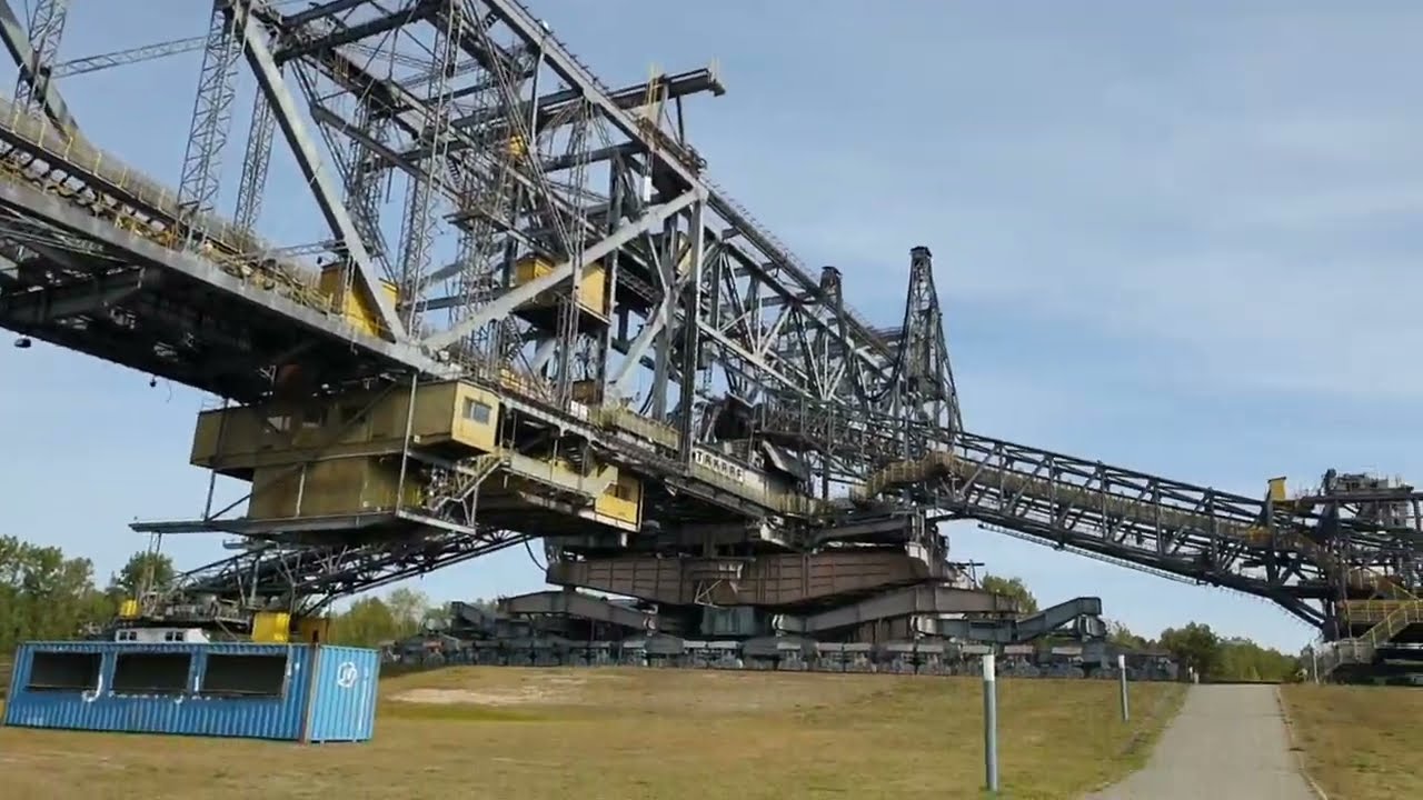LICHTERFELD/ Führung über die Förderbrücke F60