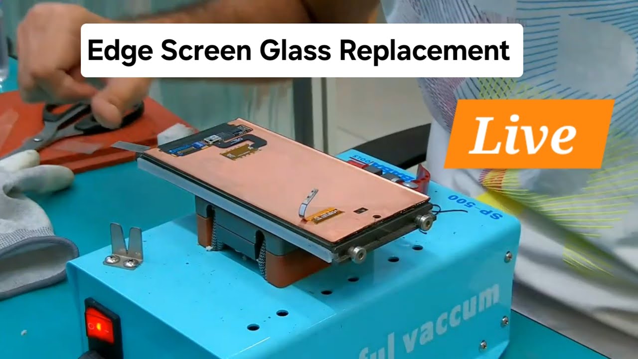 Edge display glass change live 4.