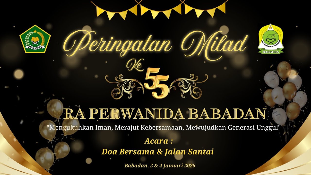 JALAN SANTAI 4 JANUARI 2026 DALAM RANGKA MEMPERINGATI MILAD RA PERWANIDA BABADAN KE 55