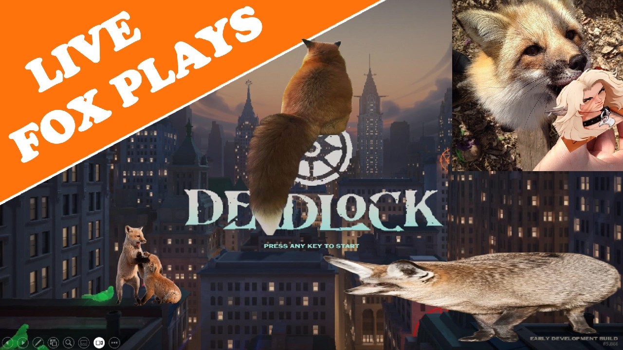 Fox Plays LIVE: Deadlock (LIVESTREAM ft. @GuggaGooga)
