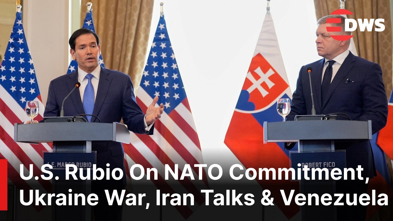 FULL REMARKS: U.S. Sec. Rubio Addresses NATO Commitment, Ukraine War, Iran Talks & Venezuela | AC1E