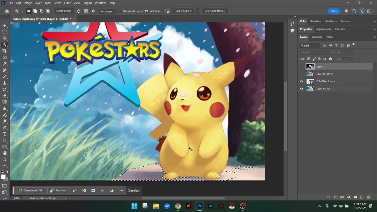 Making 3D photos on FB using Adobe Photoshop