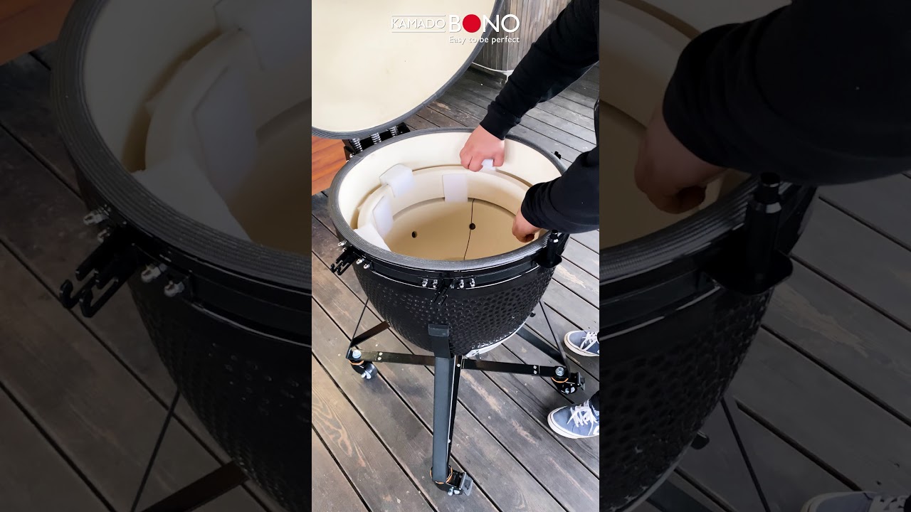Kamado BONO Grande unboxing and assembling