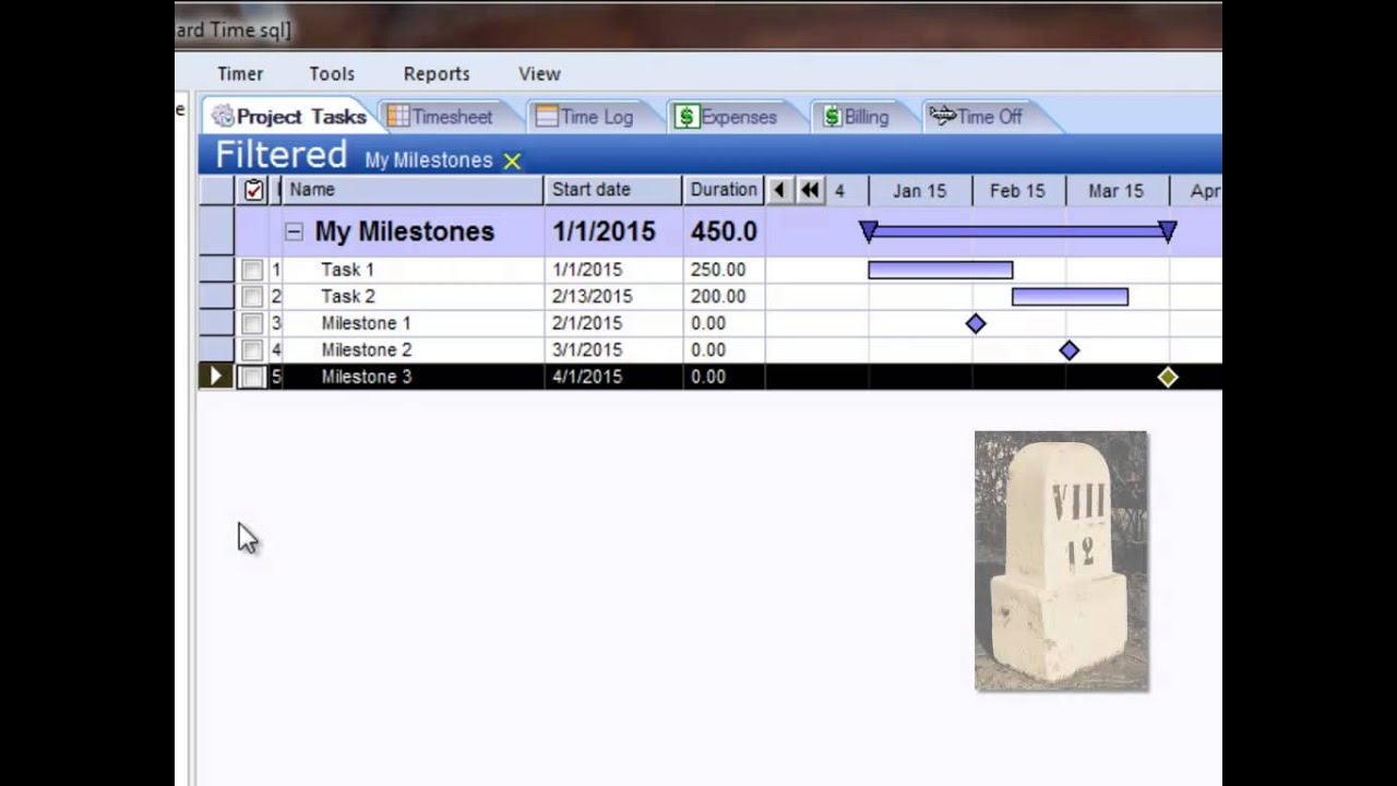 Milestone Tracking