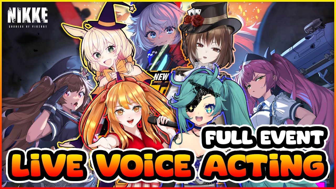 A.C.P.U. FREEZE! full event with live English voice acting  【NIKKE VTUBER COLLAB】