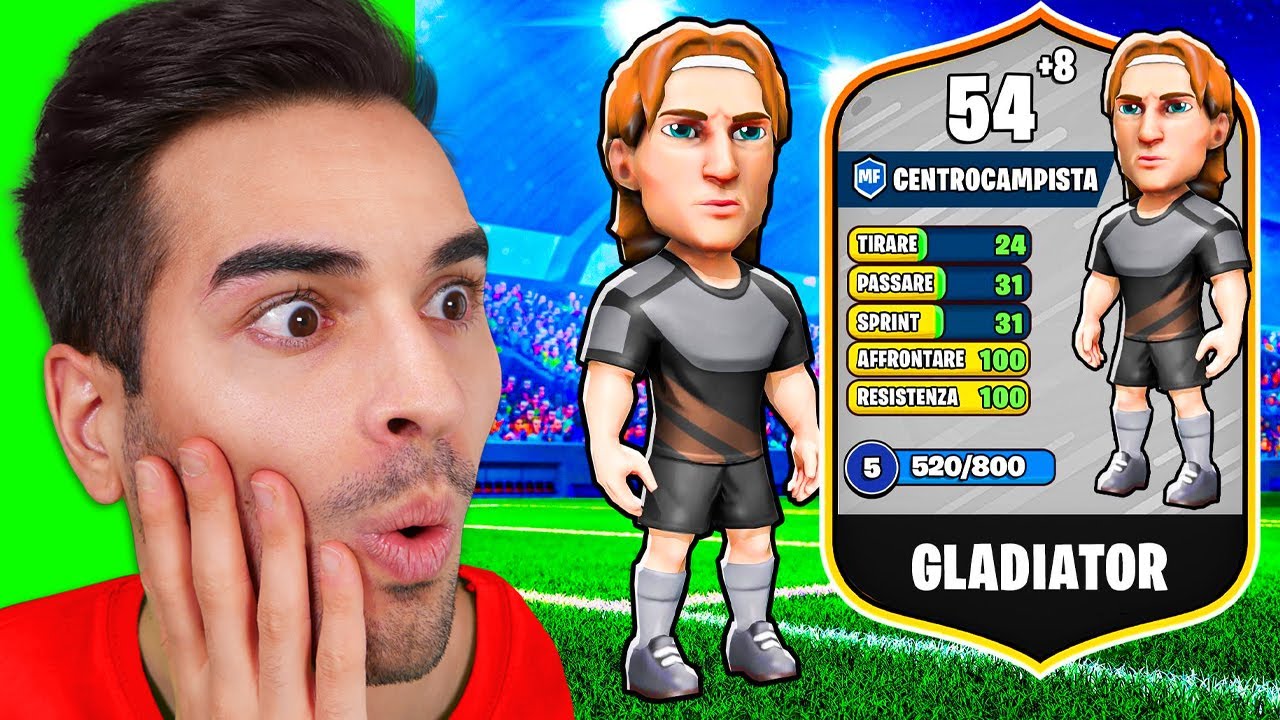 IL MIO NUOVO GIOCATORE MITICO - MINI FOOTBALL