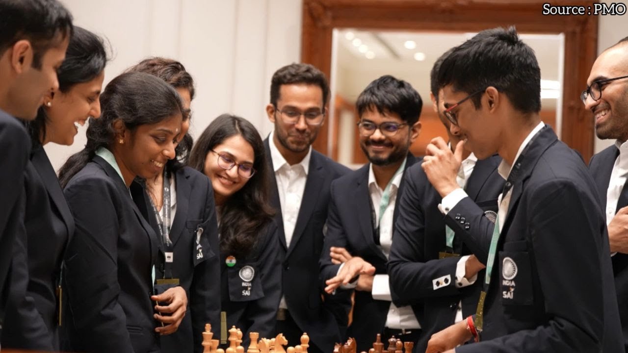 The Golden Team On Their Historic Win With PM Narendra Modi