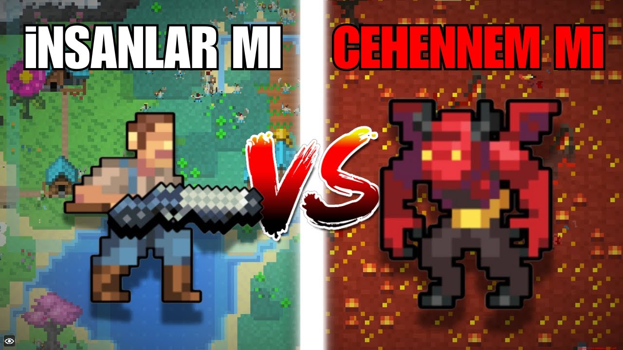 İNSANLAR CEHENNEMİ FETHEDEBİLECEK Mİ? | WorldBox