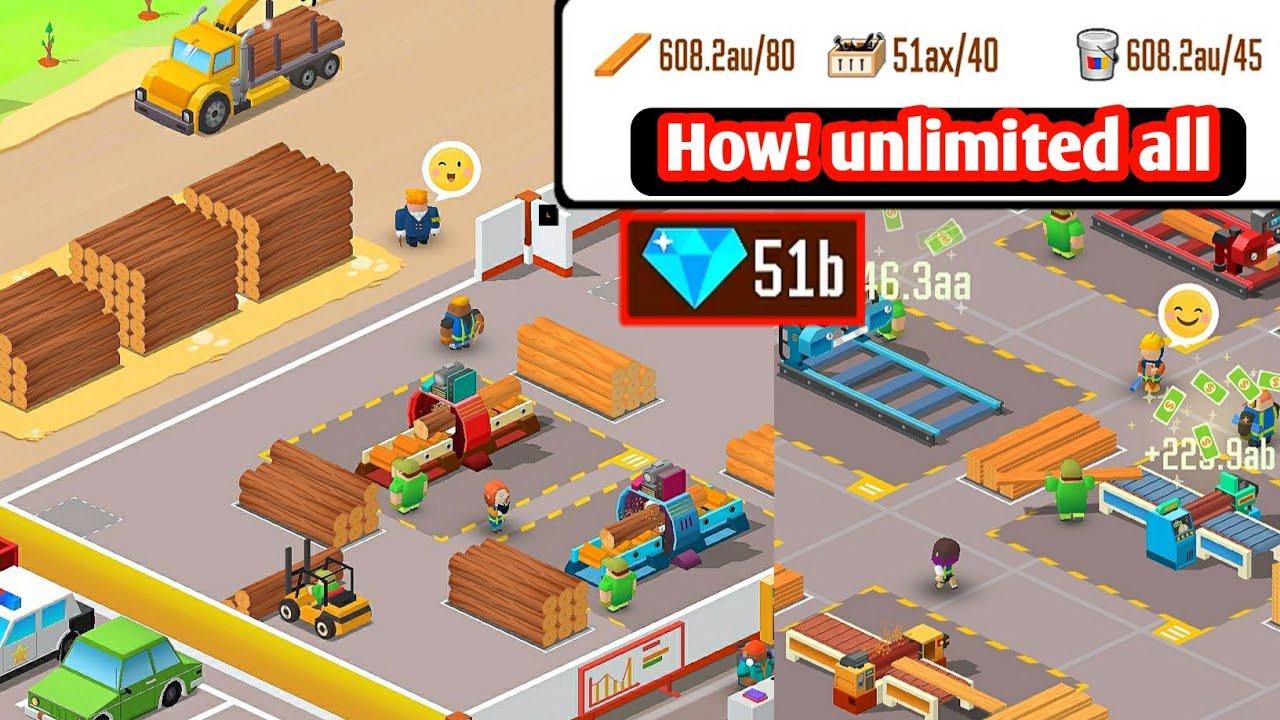 Amazing One Lots Of Diamonds, Wood, Paint, And Nails. In Lumber Inc Game! Like This