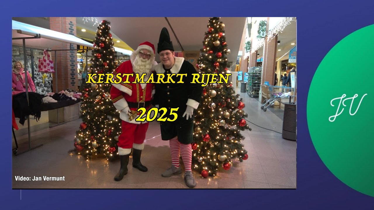 Sfeerimpressie kerstmarkt Rijen 2025