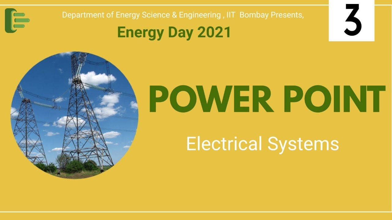 Electrical Systems (Energy Day 2021)