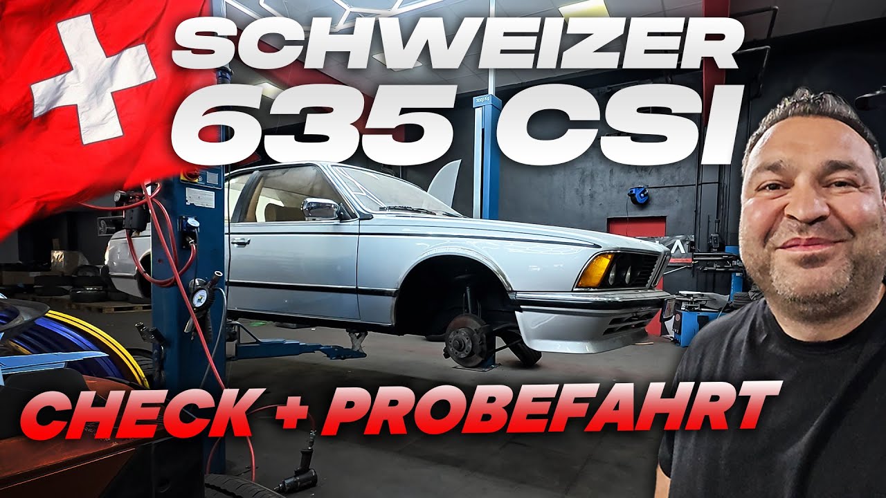 Schweizer BMW E24 635CSI - Besser gepflegt oder doch eine Mogelpackung?
